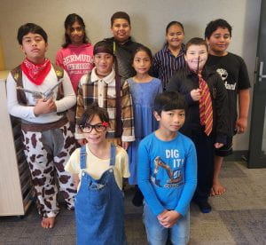 Book Characters dress up day